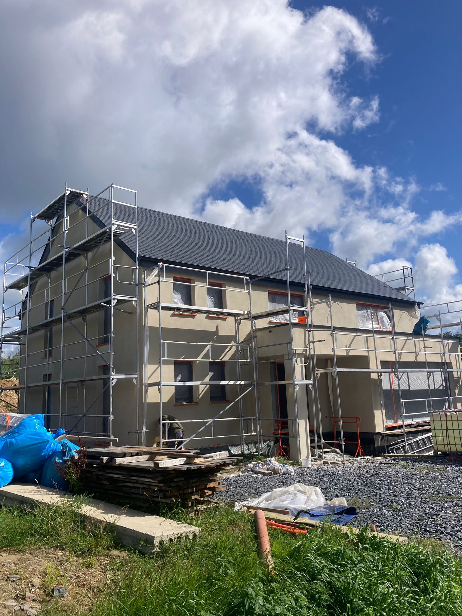 Rénovation de façades en Belgique par Façade+