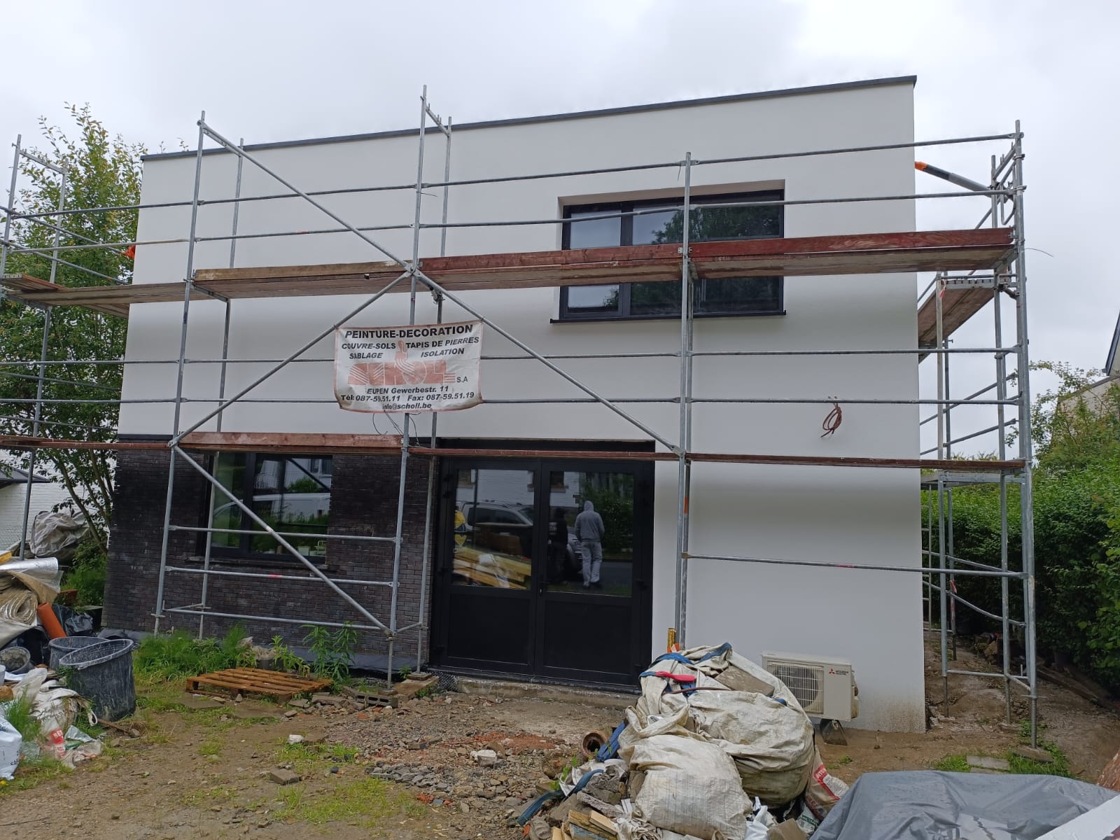 Rénovation de façades en Belgique par Façade+